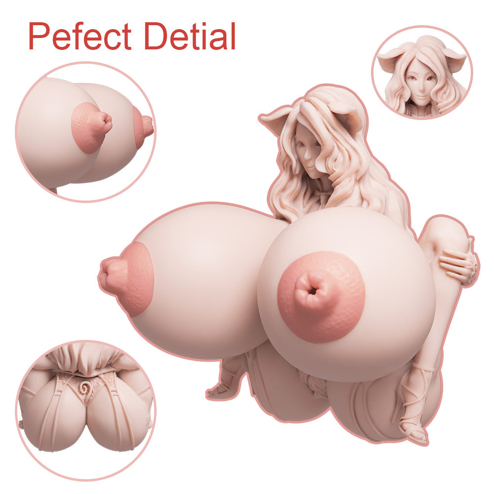 Riesige Brüste Hentai Sex-Puppe Onahole mit Vagina und Anus