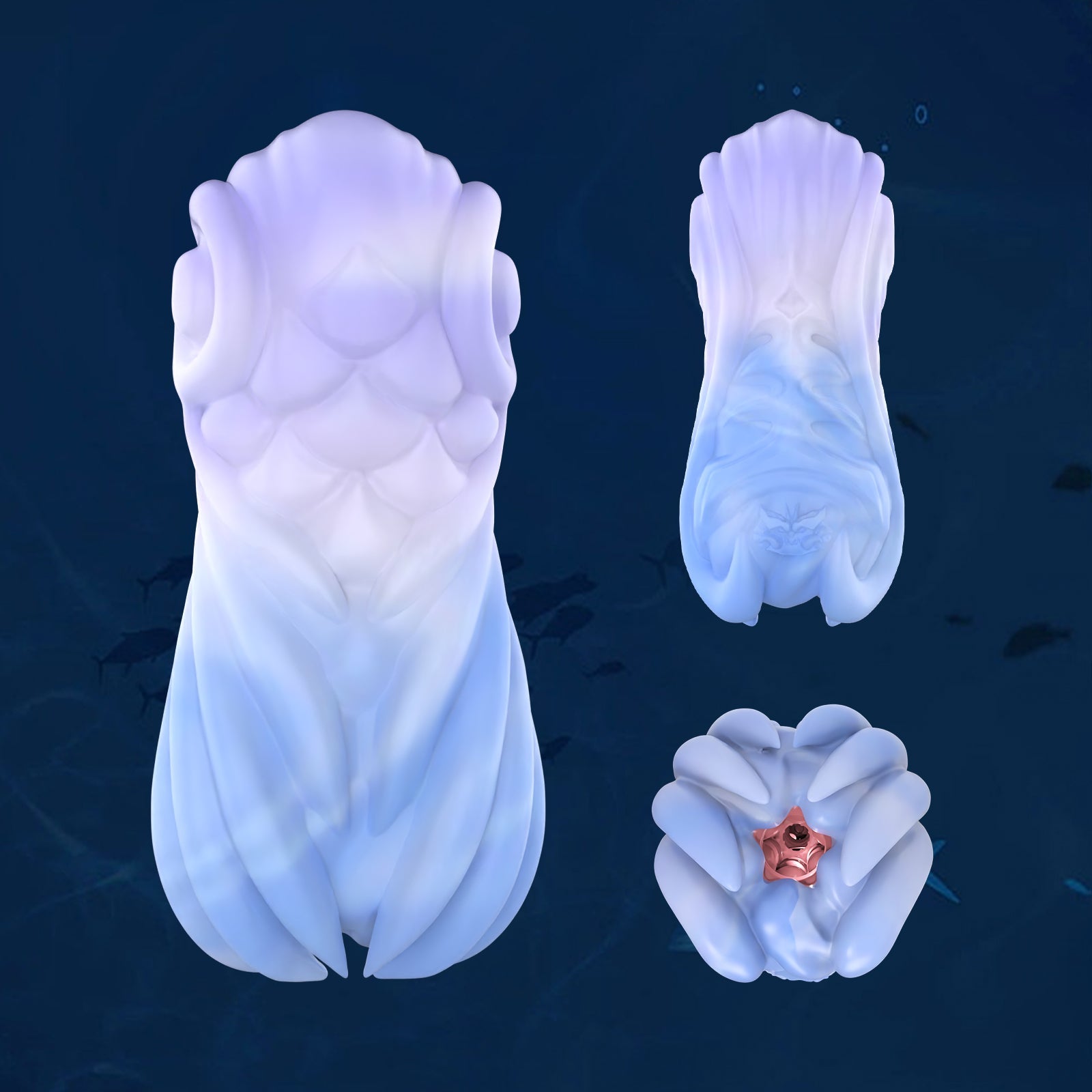 Meerjungfrau-Taschenmuschi