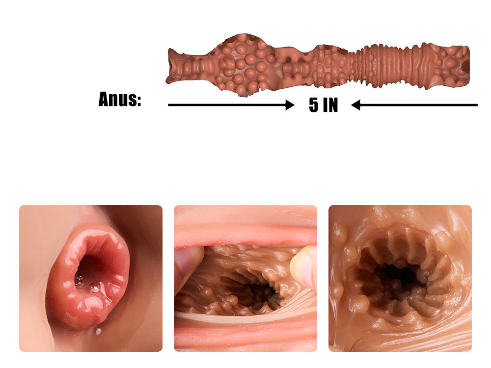 Roger: Männliche Torso-Sexpuppe, großer Penis, Sexpuppe für Frauen, Analsexspielzeug