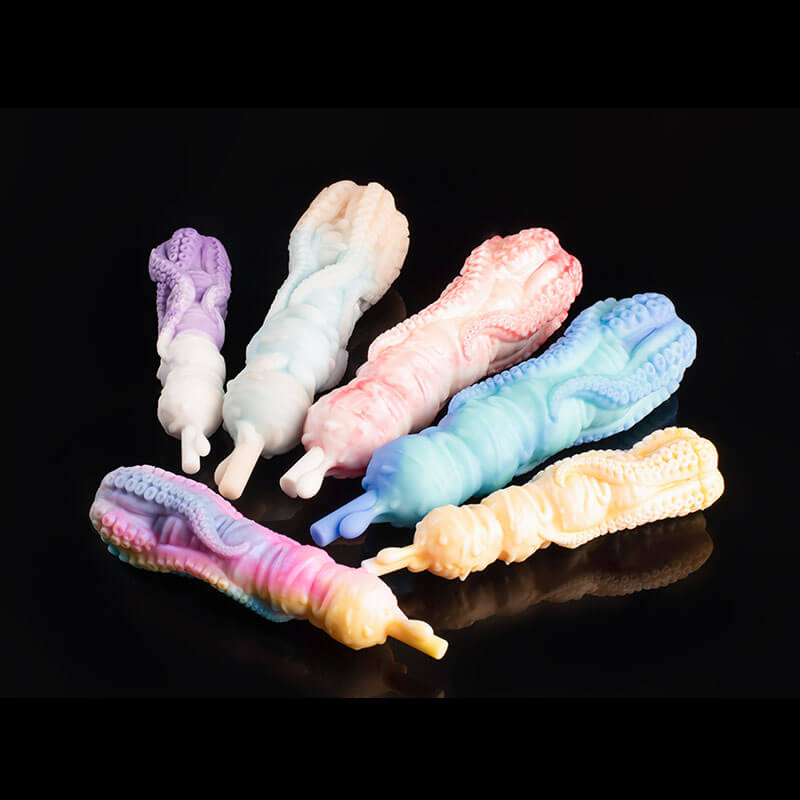 Oktopus-Tentakel-Dildo-Sexspielzeug für Männer und Frauen mit Analplug
